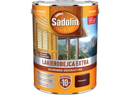 Lakierobejca Ochronno-Dekoracyjna Extra Palisander 5 l Sadolin