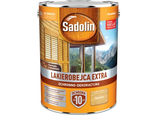 Lakierobejca Ochronno-Dekoracyjna Extra Dąb Jasny 5 l Sadolin