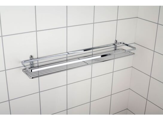 Półka SATINA 58 x 12 x 6 cm prosta I chrom