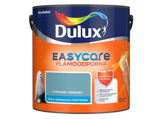 Farba lateksowa EasyCare Plamoodporna Królewski Niebieski 2,5 l Dulux