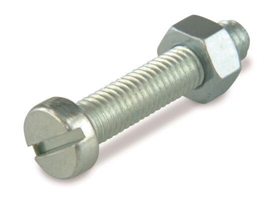 Śruba maszynowa M3 x 20 mm, łeb walcowy ocynk Suki