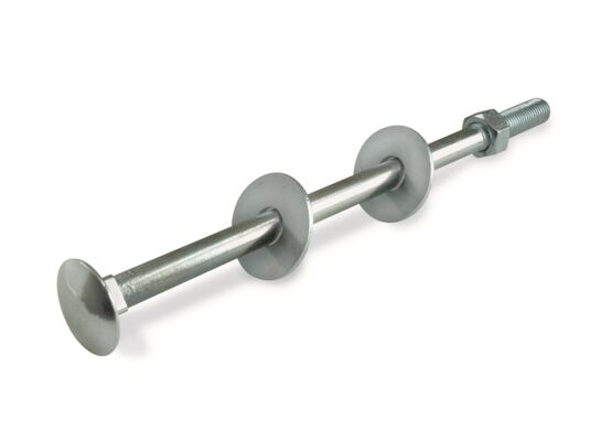 Śruba zamkowa M8 x 200 mm ocynkowana Suki