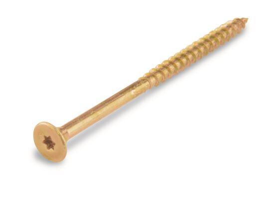 Wkręt uniwersalny 4,5 x 50 mm pasywowany na żółto Torx suki