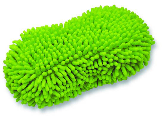 Gąbka szenilowa do mycia bawełniana