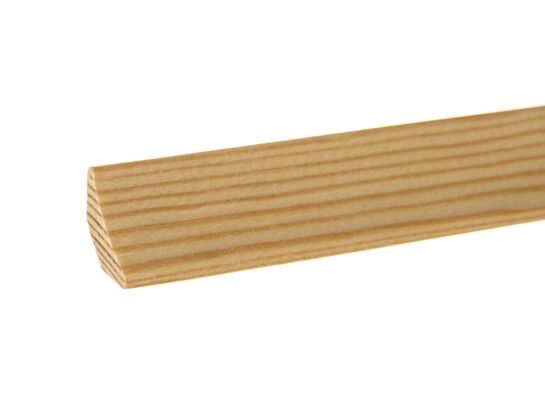 Ćwierćwałek wklęsły sosna naturalna DR09 16 x 18 mm x 210 cm