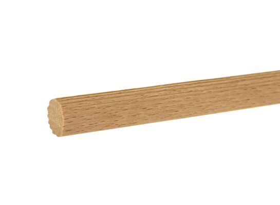 Wałek karbowany buk masywny DR05 12 mm x 100 cm