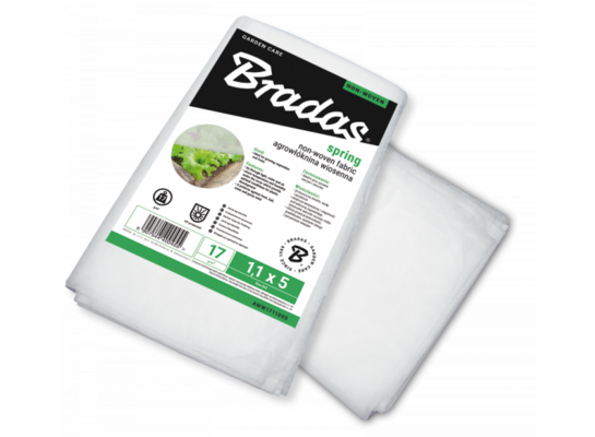 Agrowłóknina wiosenna 17 g/m² 1,1 x 5 m