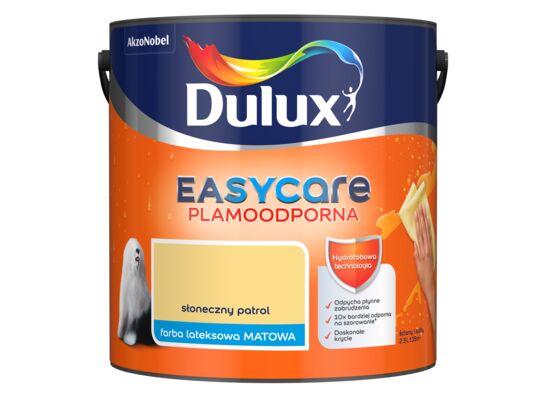 Farba lateksowa EasyCare Plamoodporna Słoneczny Patrol 2,5 l Dulux