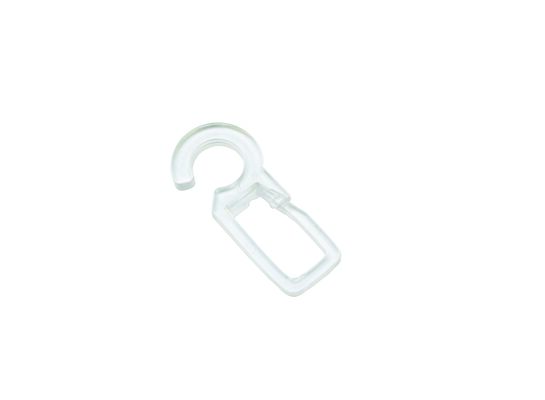 Agrafka na kółko bezbarwna - 10 sztuk