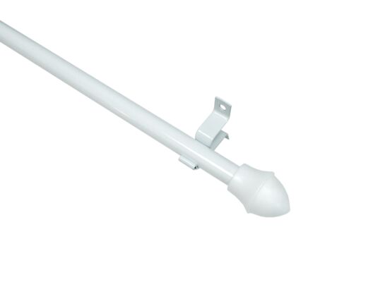 Karnisz Bistro 135 - 225 białe