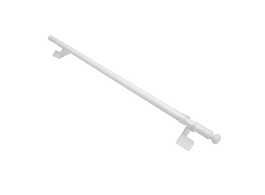 Pręty 8 x 10 zakończenie kula 30 - 50 cm, biały