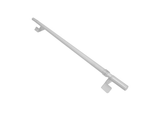 Pręty 8 x 10 zakończenie Zylinder 50 - 80 cm, biały