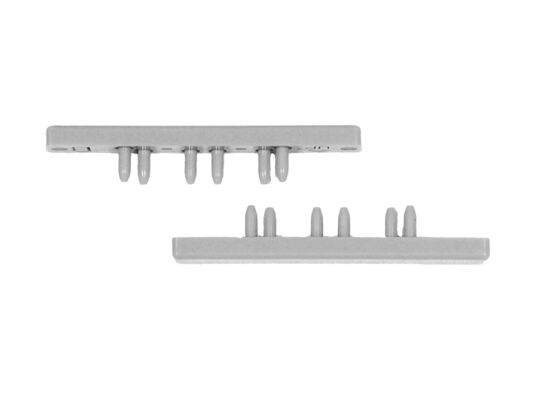 Zakończenie do szyny 2-torowej szary