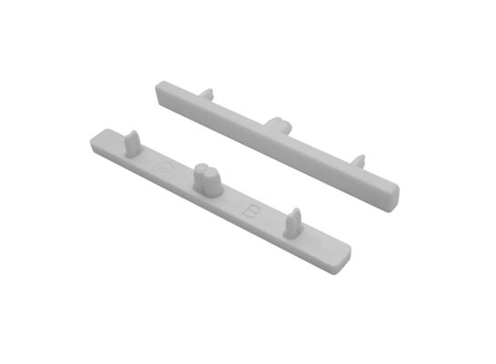 Zakończenie do szyny 3-torowej biały