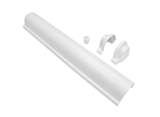 Nakładka PVC do rolet Mini 61 cm biały