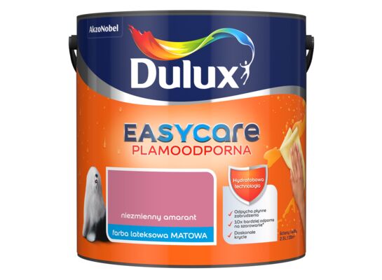 Farba lateksowa EasyCare Plamoodporna Niezmienny Amarant 2,5 l Dulux