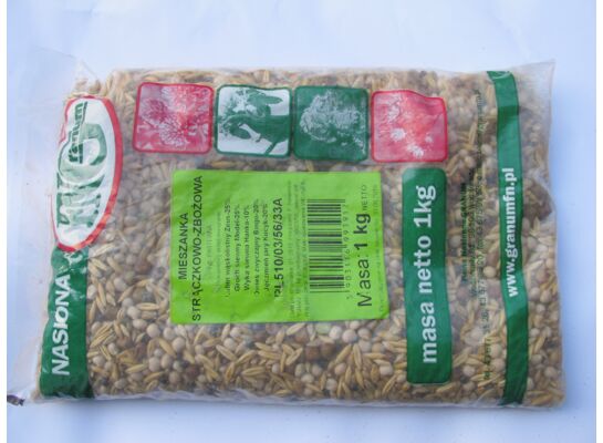 Mieszanka Strączkowo-Zbożowa 1 kg folia GRANUM