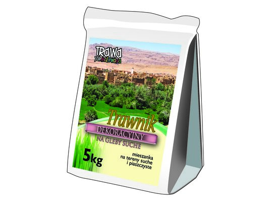 Trawnik Dekoracyjny Na Gleby Suche 5 kg worek papierowy