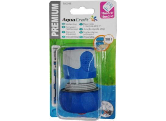 Szybkozłącze ze stopem na wąż 3/4", AQUACRAFT