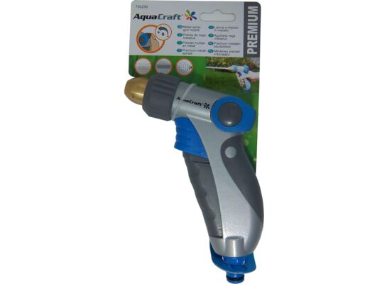 Pistolet metalowy do podlewania z regulacją strumienia AQUACRAFT