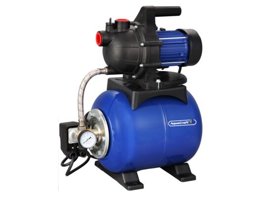 Hydrofor z pompą jednostopniową 800 W ze zbiornikiem 19 l, AQUACRAFT