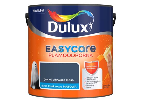 Farba lateksowa EasyCare Plamoodporna Granat Pierwsza Klasa 2,5 l Dulux