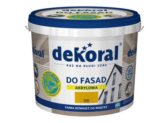 Farba DO FASAD Piaskowy 5 l Dekoral