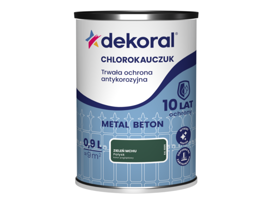 Emalia Chlorokauczuk strong zieleń mchu RAL 6005