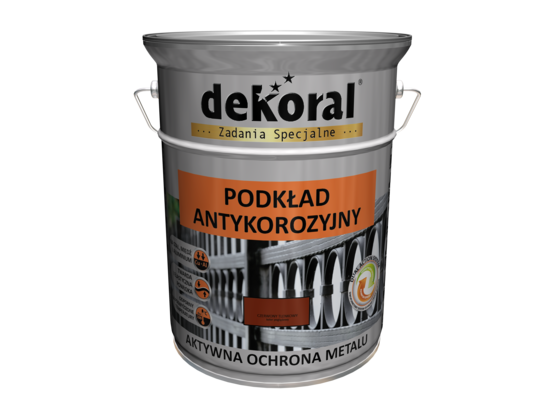 Podkład antykorozyjny czerwony tlenkowy 5 l