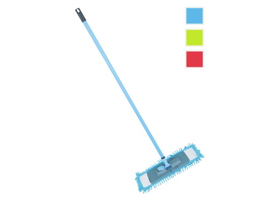 Mop płaski z mikrofibry chenillowy komplet 00635 Ravi