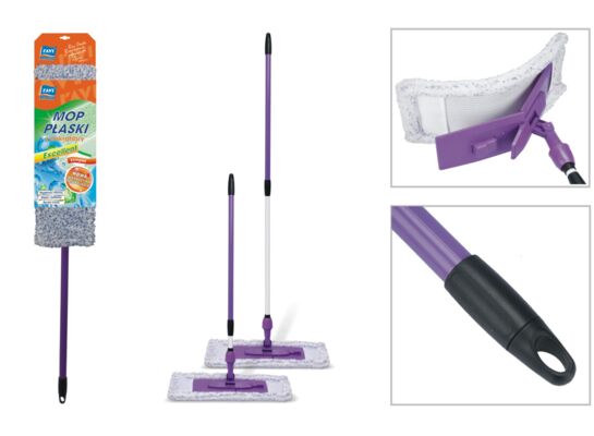 Mop płaski Excellent z mikrofibry komplet Ravi