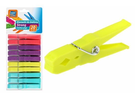 Klamerki do bielizny STRONG 20 szt.