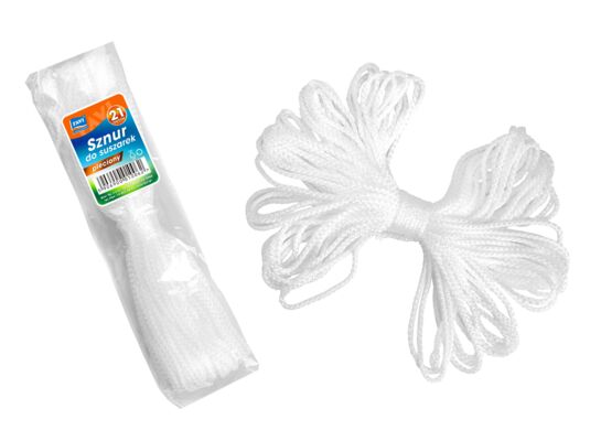 Sznurek do suszarek balkonowych 21m