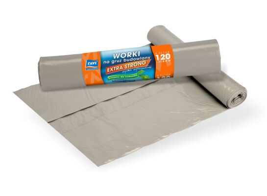 Worek na gruz Extra Strong 120 l - 5 sztuk Ravi