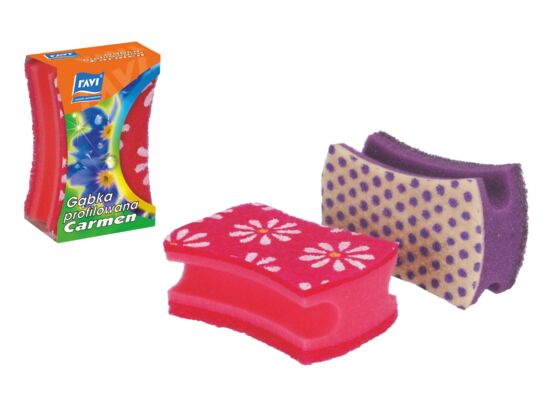 Gąbka do naczyń Carmen profilowana Ravi