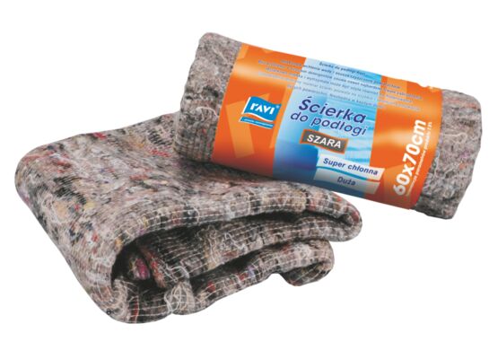 Ścierka do podłogi szara Ravi