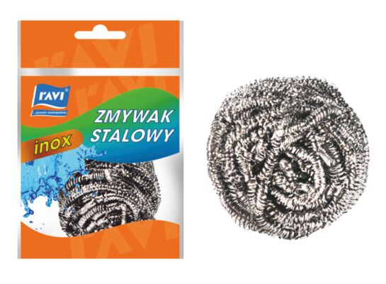 Zmywak stalowy Inox Ravi