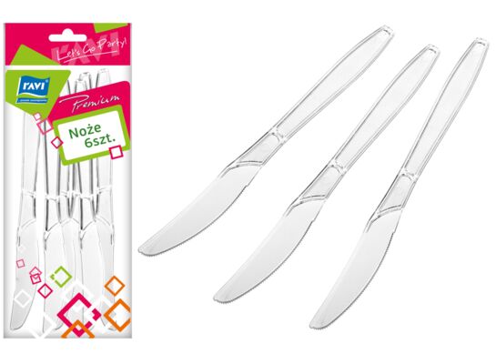 Noże Premium 6 szt.