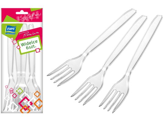 Widelec Premium 6 sztuk Ravi