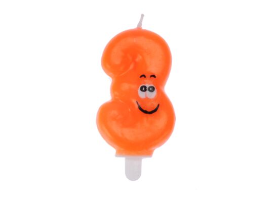 Świeczka urodzinowa Wesoła Cyferka 3 Ravi