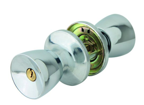 Gałka z zamkiem 6711 chrom