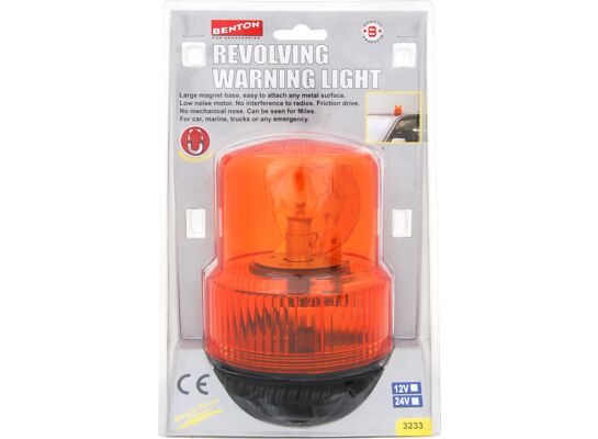 Lampa kogut pomarańczowa 12 V