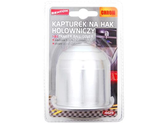 Kapturek na hak holowniczy chrom