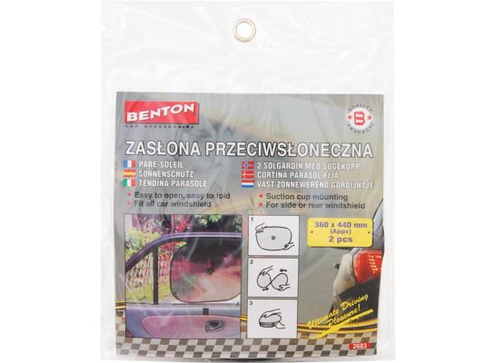 Zasłonki składane standard