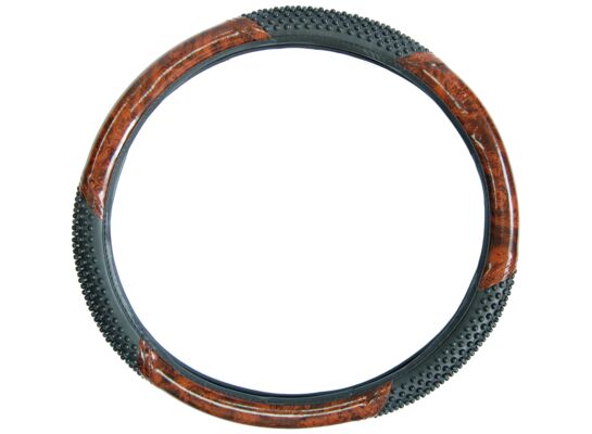 Pokrowiec kierownicy drewno + masaż