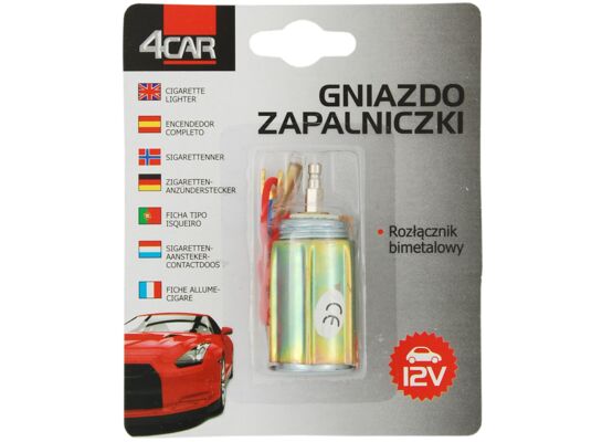 Gniazdo zapalniczki uniwersalne 4Car
