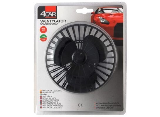 Wentylator mały 12 V 4Car