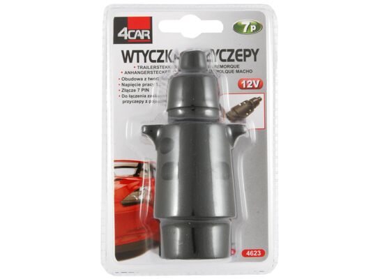 Wtyczka przyczepy plastikowa 4Car