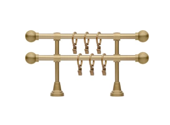 Karnisz antyk OLA Ø16 mm Kulka 240 cm II podwójny 