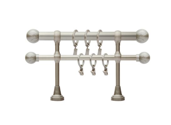 Karnisz satyna OLA Ø16 mm Kulka 160 cm II podwójny 